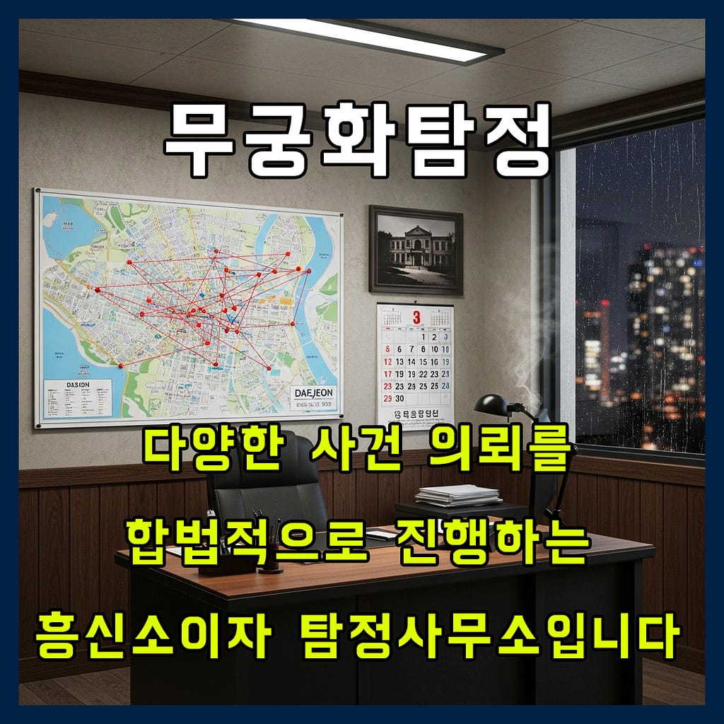 대전흥신소불륜