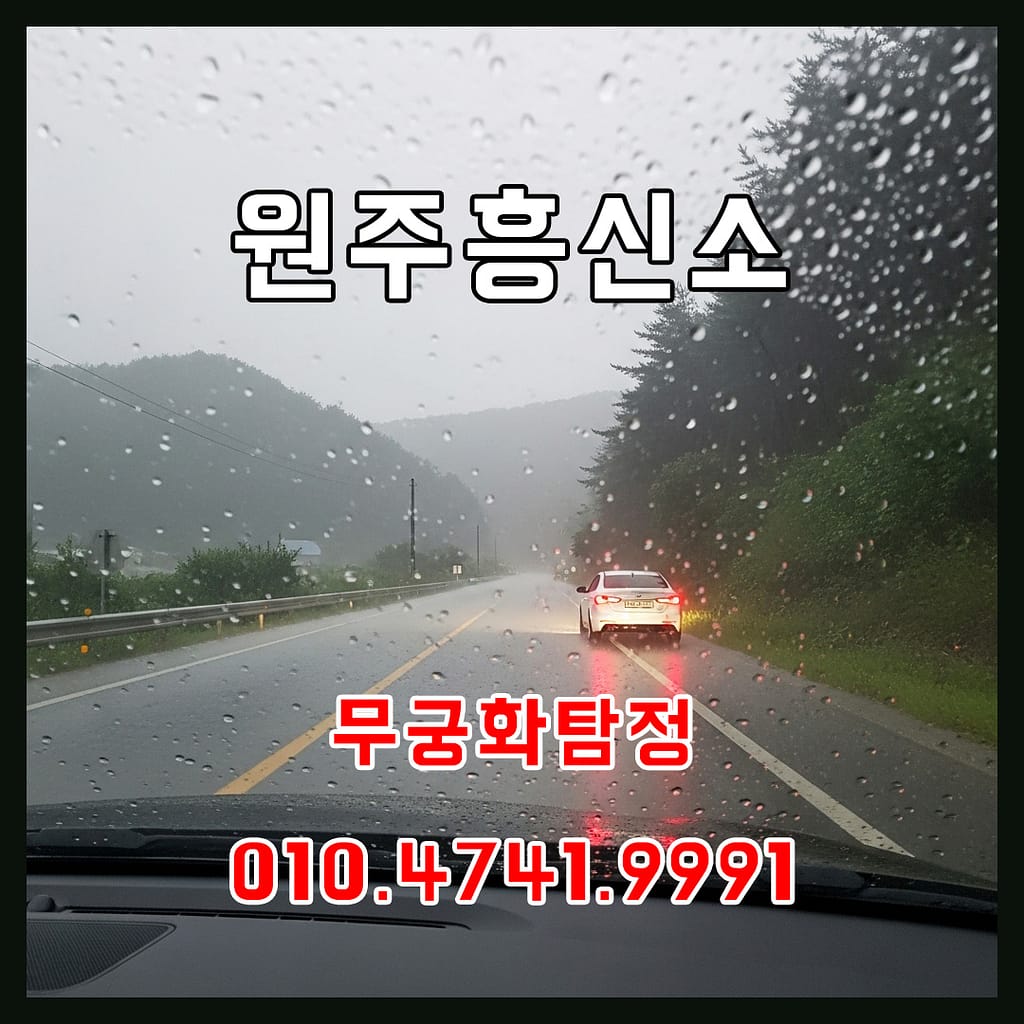 원주흥신소추천