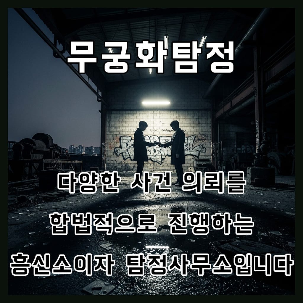 이천흥신소불륜