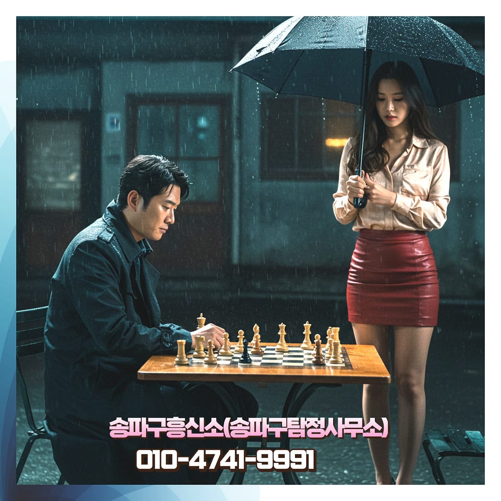 외도사진 자료 예시를 분석하며 설명하는 상담가