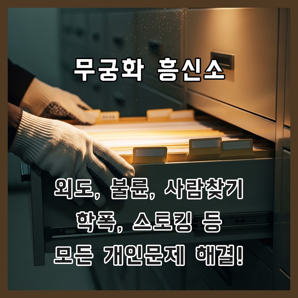 흥신소지인찾기