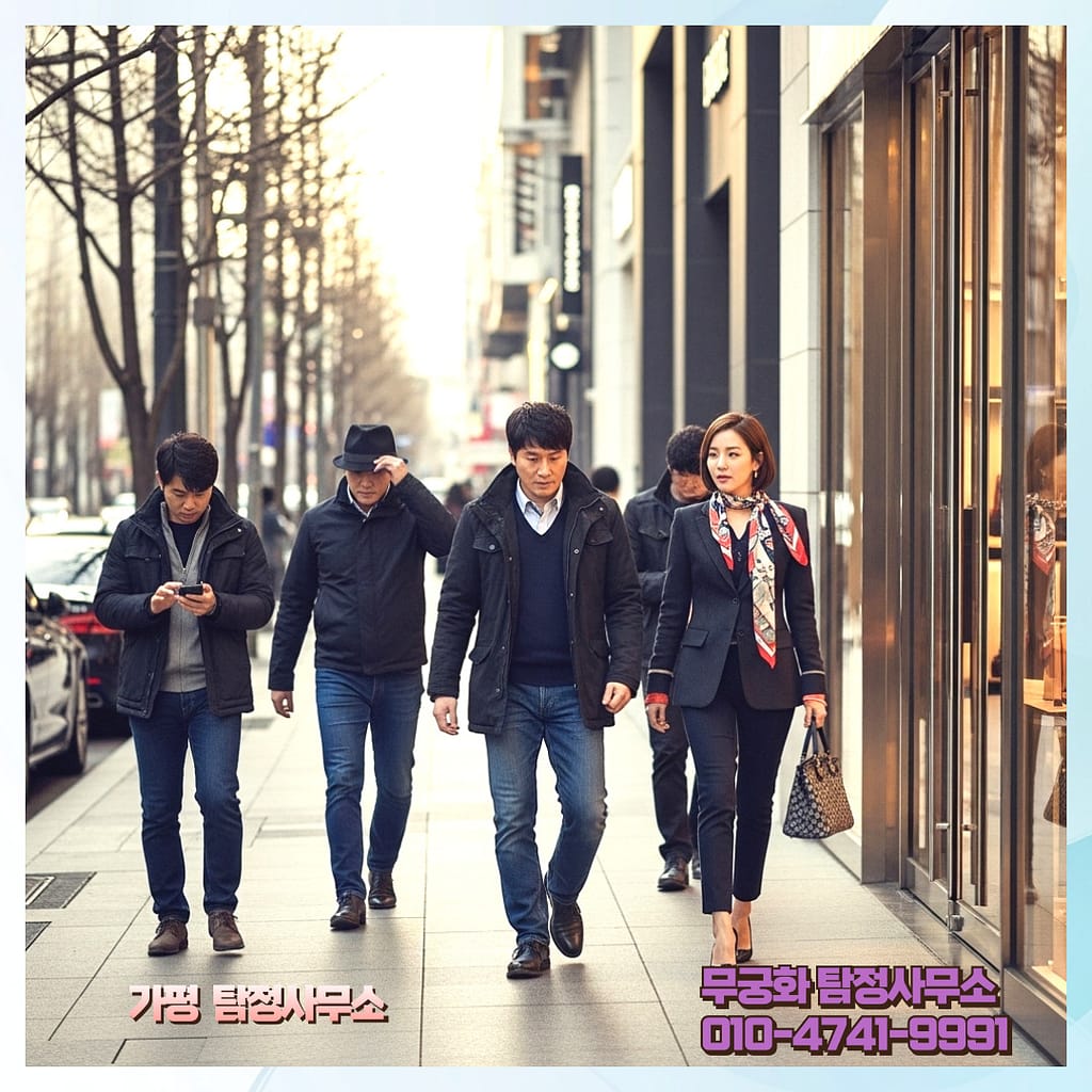 가평탐정사무소 사건을 정리하며 필요한 정보를 선별하는 장면