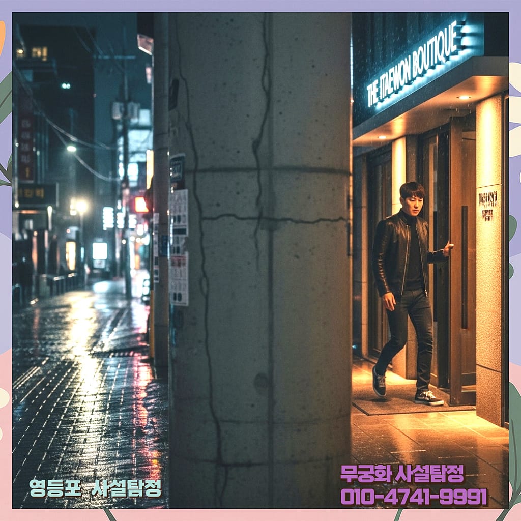 영등포탐정사무소구성 항목을 표로 정리한 시각 자료 이미지